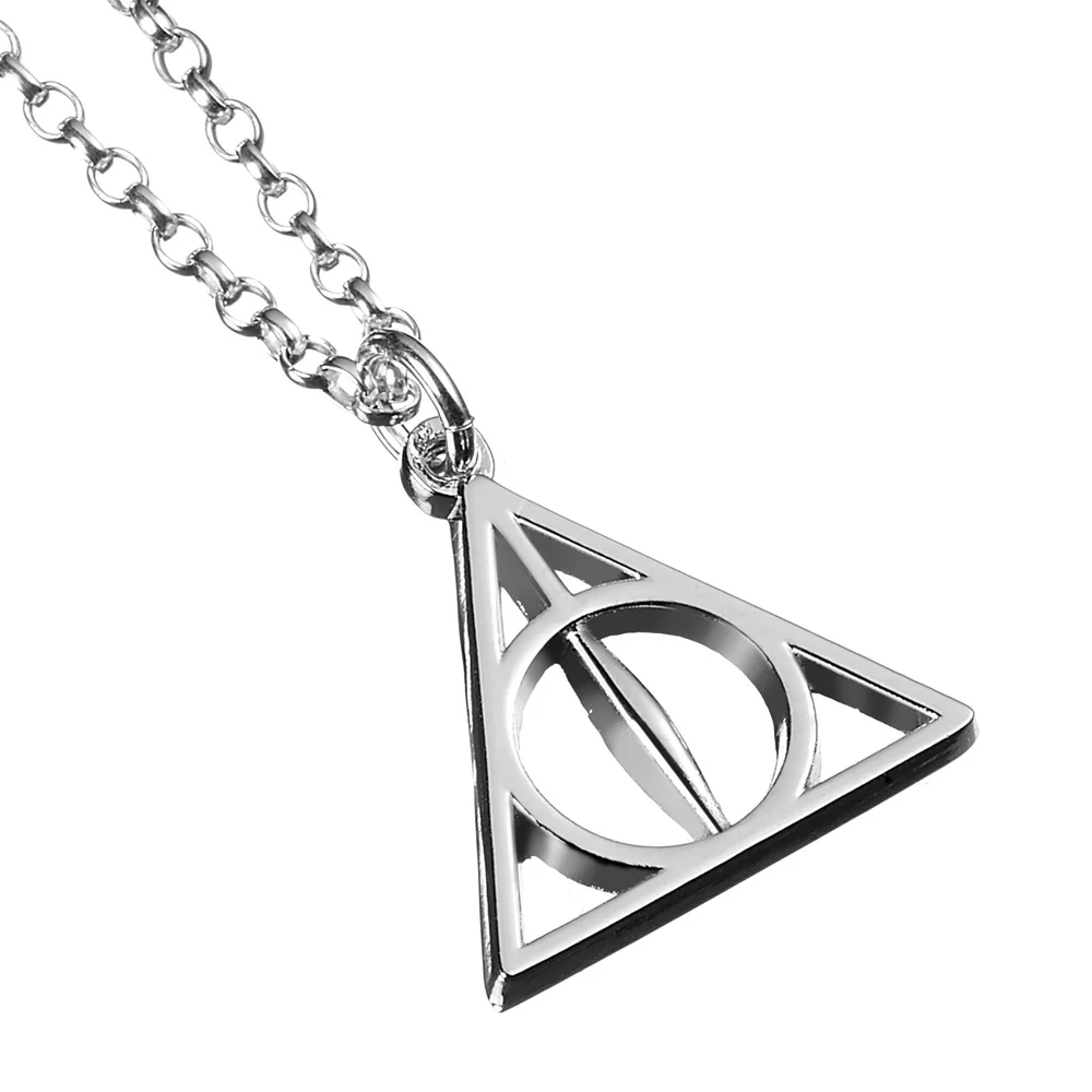 Harry Potter Sterling Zilver Deathly Hallows Ketting Afbeelding 1