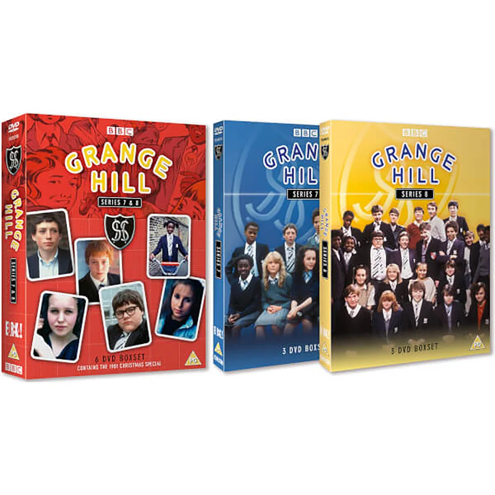 Grange Hill Serie 7 & serie 8 boxset Afbeelding 1