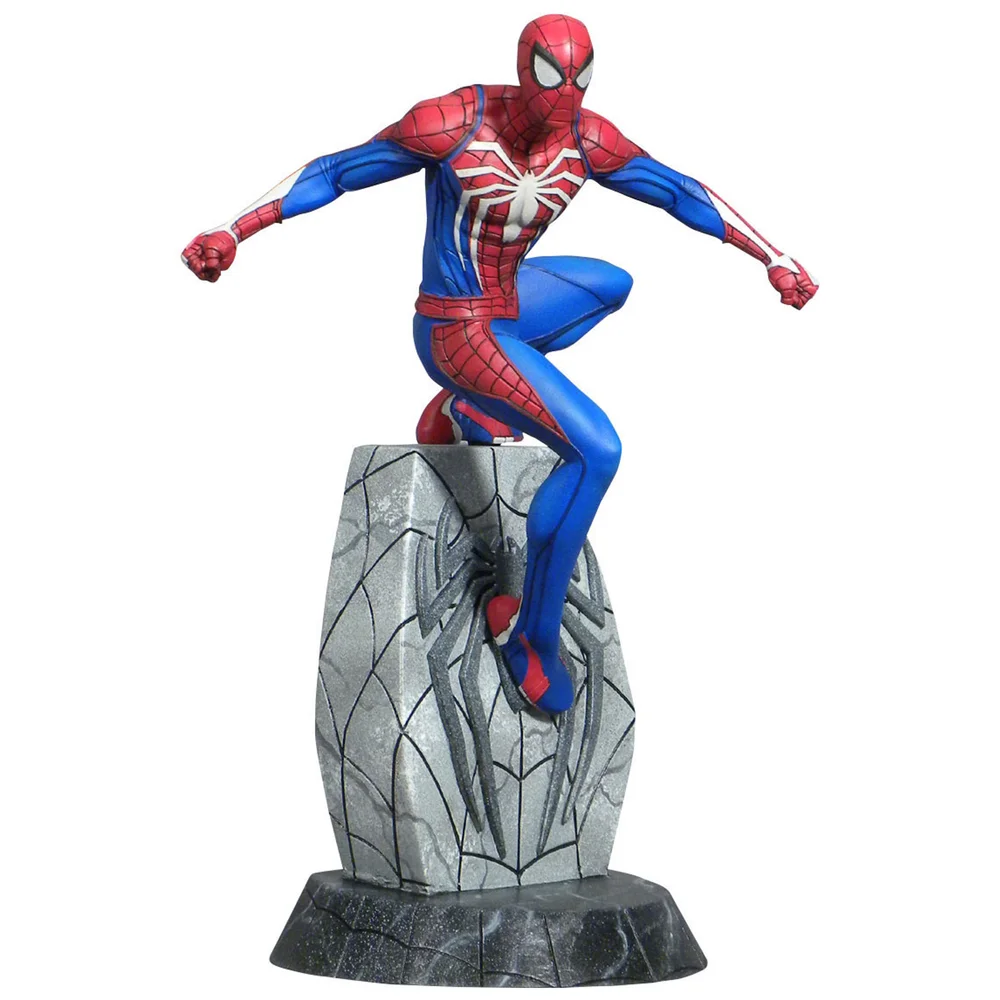 Diamond Select Marvel Gallery Spider-Man (PS4) PVC Figure - Spider-Man Afbeelding 1