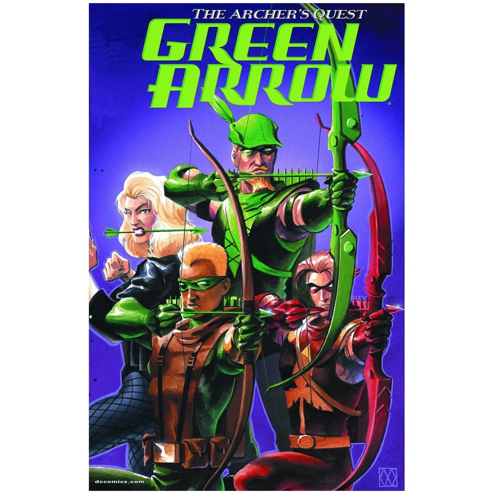 DC Comics Green Arrow Archers Quest Deluxe Ed Hard Cover Afbeelding 1