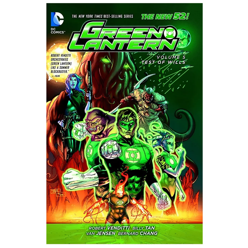 DC Comics Green Lantern Hard Cover Vol. 05 Test of Wills (N5) Afbeelding 1
