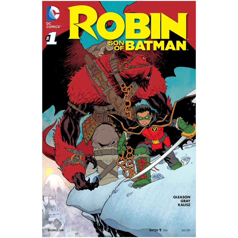 DC Comics Robin Son of Batman Hard Cover Vol. 01 Year of Blood Afbeelding 1