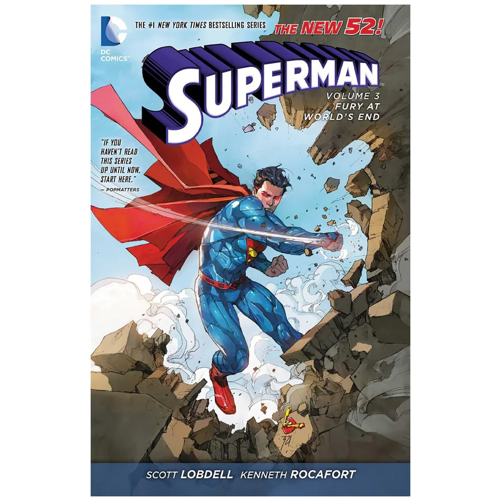 DC Comics Superman Hard Cover Vol. 03 Fury At The Worlds End Afbeelding 1