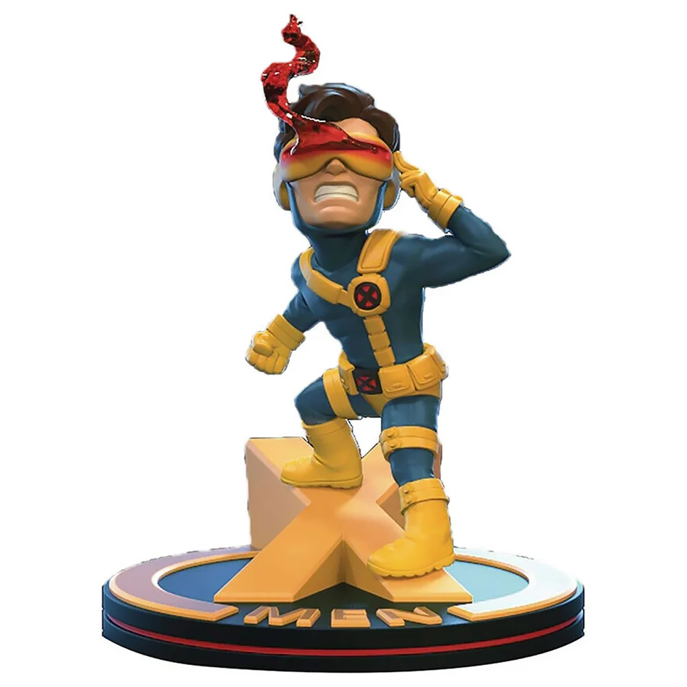 Quantum Mechanix Marvel Cyclops Q-Fig Diorama Afbeelding 1