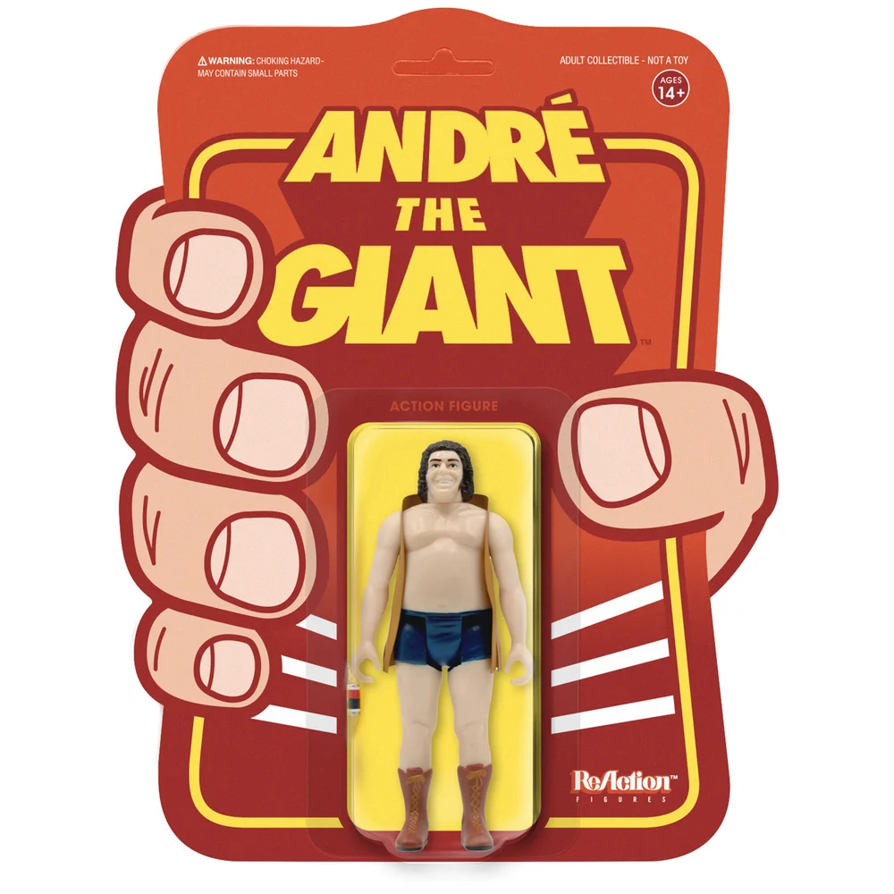 Super7 Andre The Giant ReAction Figuur - Andre Vest Afbeelding 1