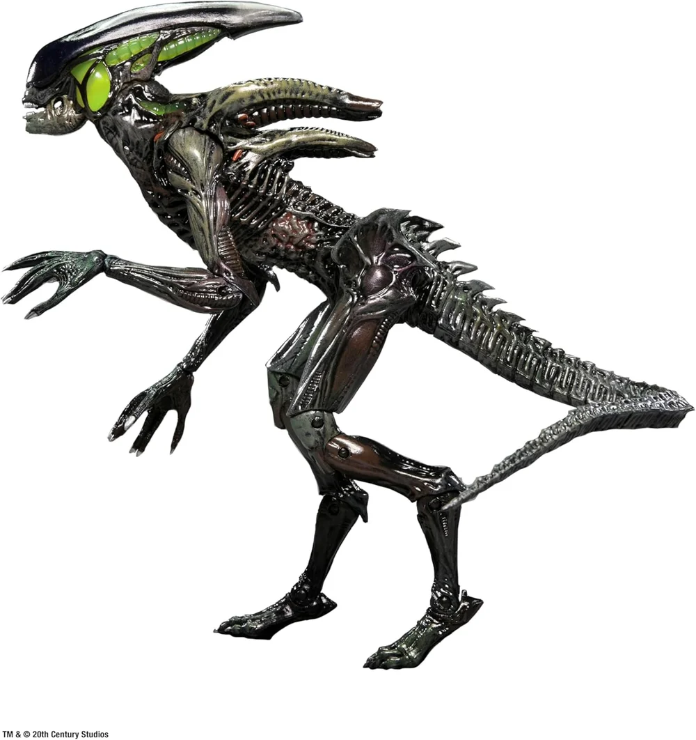 NECA Official Aliens Fireteam Elite Spitter Alien - 7" Scale Action Figurine Afbeelding 1