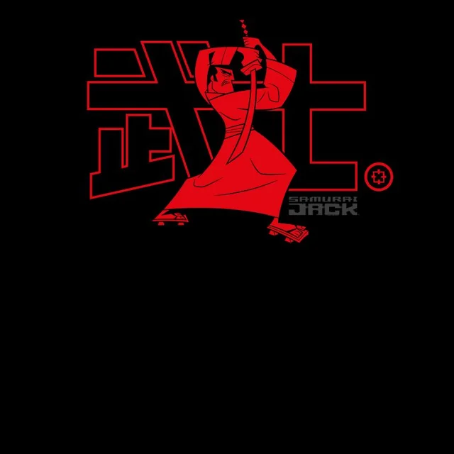 Samurai Jack Way Of The Samurai Men's T-Shirt - Black
