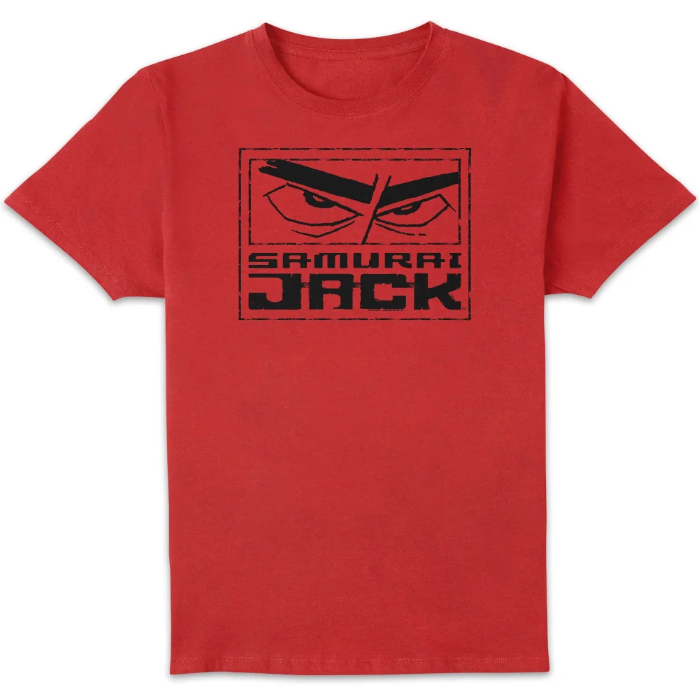 Samurai Jack Stylised Logo Men's T-Shirt - Red - S Afbeelding 1