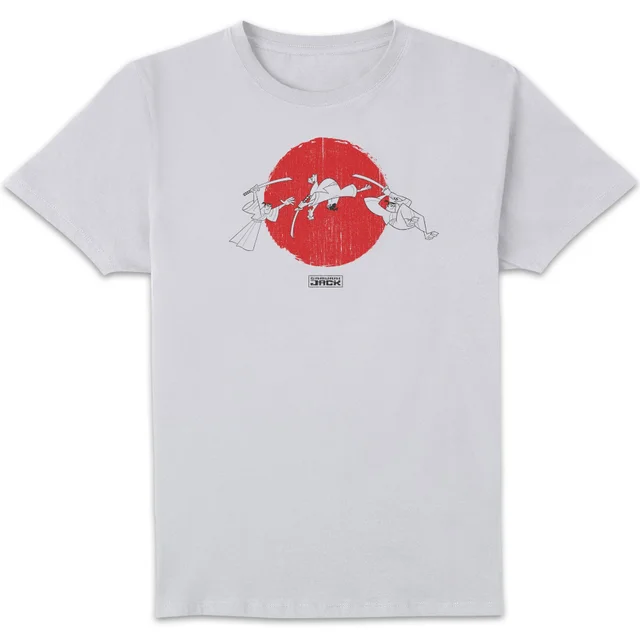 Samurai Jack Sunrise Men's T-Shirt - White
