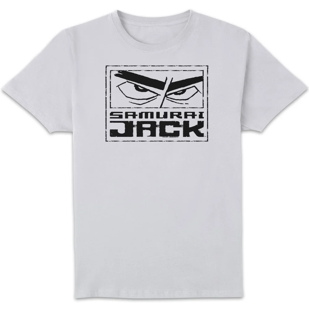Samurai Jack Stylised Logo Men's T-Shirt - White - S Afbeelding 1