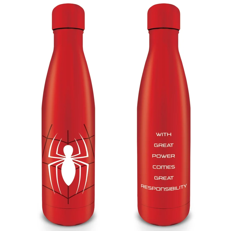 Spider-Man (Torso) Metalen Drinkfles Afbeelding 1
