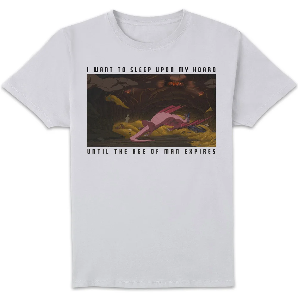 Rick and Morty I Want To Sleep Upon My Hoard Men's T-Shirt - White - S Afbeelding 1