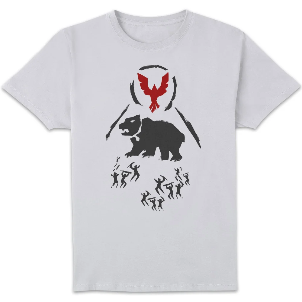 Sea Of Thieves Bear Unisex T-Shirt - White - S Afbeelding 1