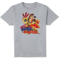 Banjo-Kazooie Group Unisex T-Shirt - Grey - undefined undefined