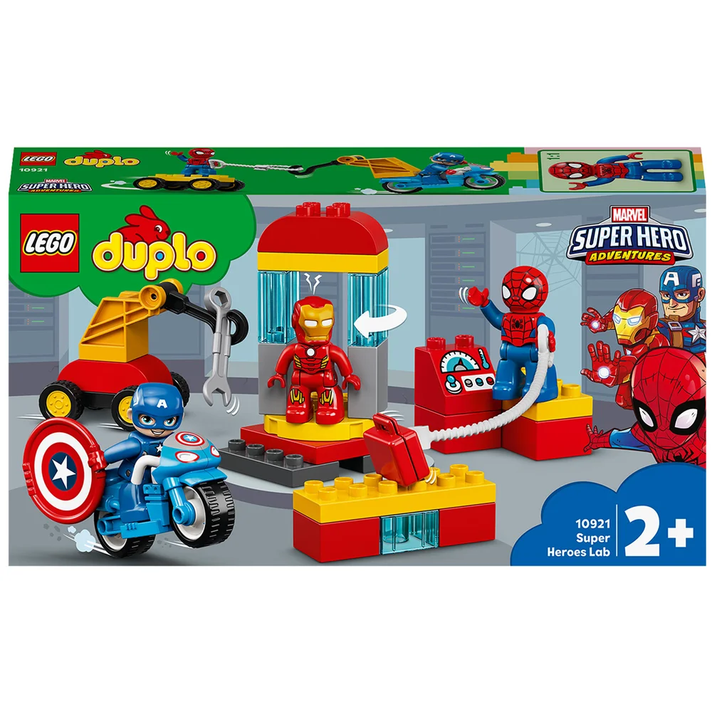 LEGO DUPLO Marvel: Superhelden: Laboratoriumset met Spiderman (10921) Afbeelding 1