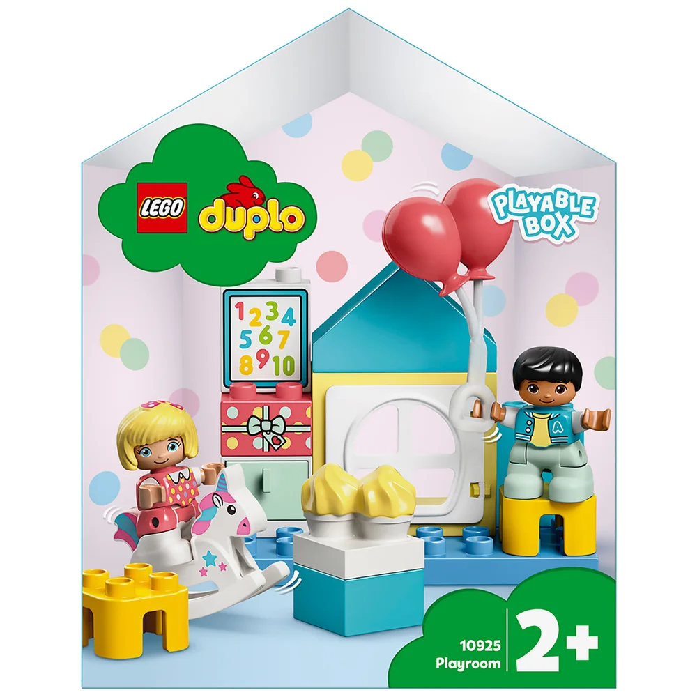 LEGO DUPLO Stad: Speelkamer Speelbaar Poppenhuis Doos (10925) Afbeelding 1