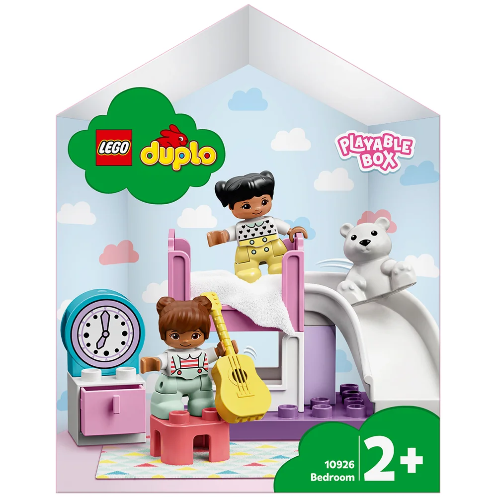 LEGO DUPLO Stad: Slaapkamer speelbaar poppenhuis doos (10926) Afbeelding 1