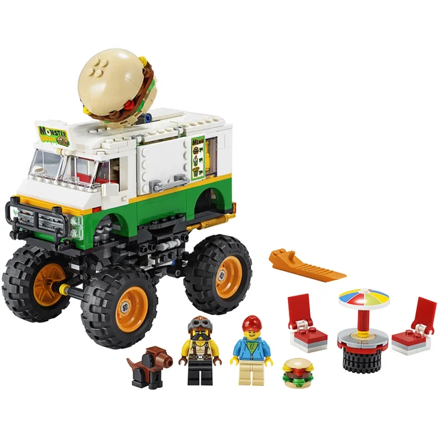 LEGO Creator: 3in1 Monster Hamburger Truck Bouwset (31104)
