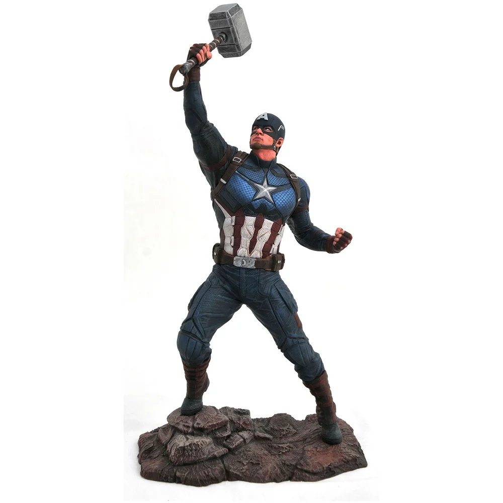 Diamond Select Marvel Gallery Avengers: Endgame PVC Figure - Captain America Afbeelding 1