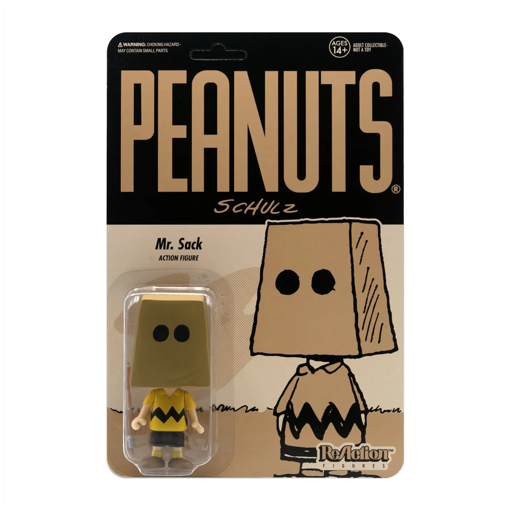Super7 Peanuts Actiefiguur Mr. Sack Afbeelding 1