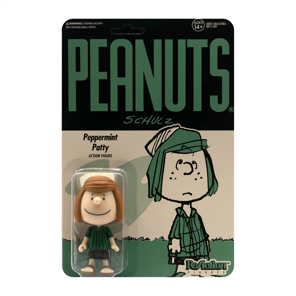 Super7 Peanuts Actiefiguur Kamp Peppermint Patty Afbeelding 1