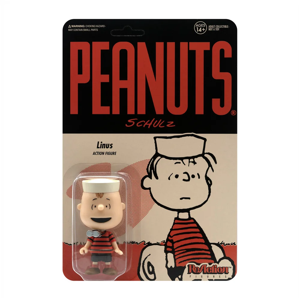 Super7 Peanuts Actiefiguur Kamp Linus Afbeelding 1