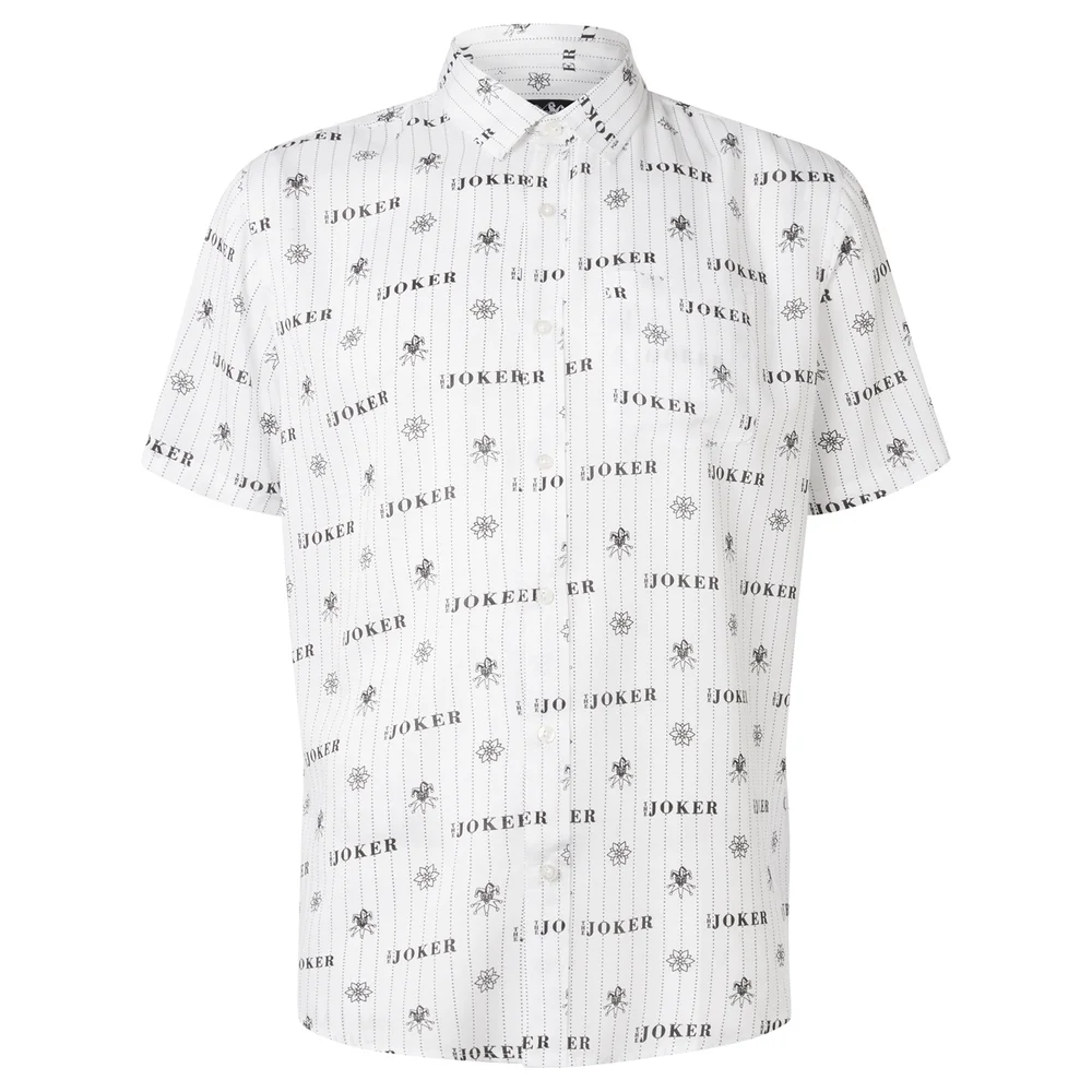 Limited Edition The Joker Ditsy Stripe Printed Shirt - Zavvi Exclusive - S Afbeelding 1