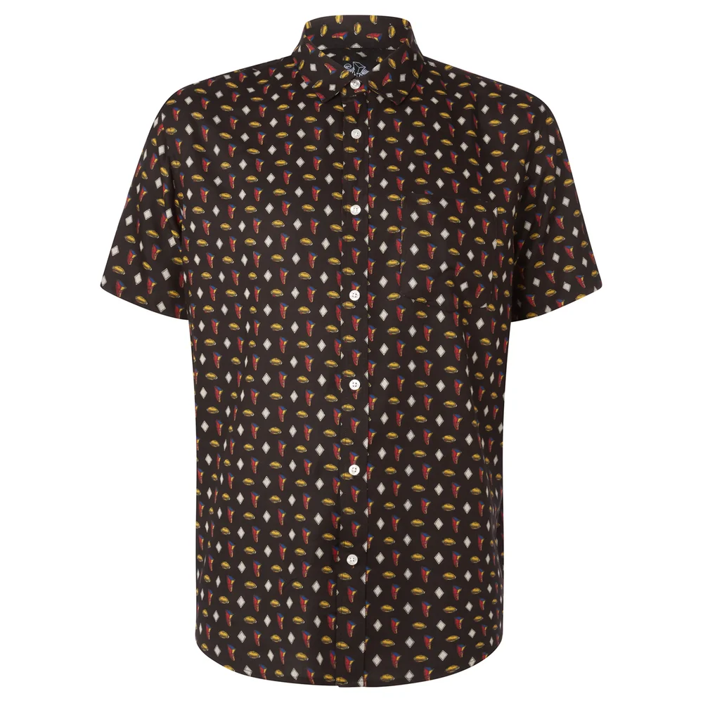 Limited Edition Power Rangers Ditsy Printed Shirt - Zavvi Exclusive - S Afbeelding 1