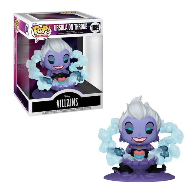 Disney Villains The Little Mermaid Ursula on Throne Deluxe Funko Pop! Vinyl
