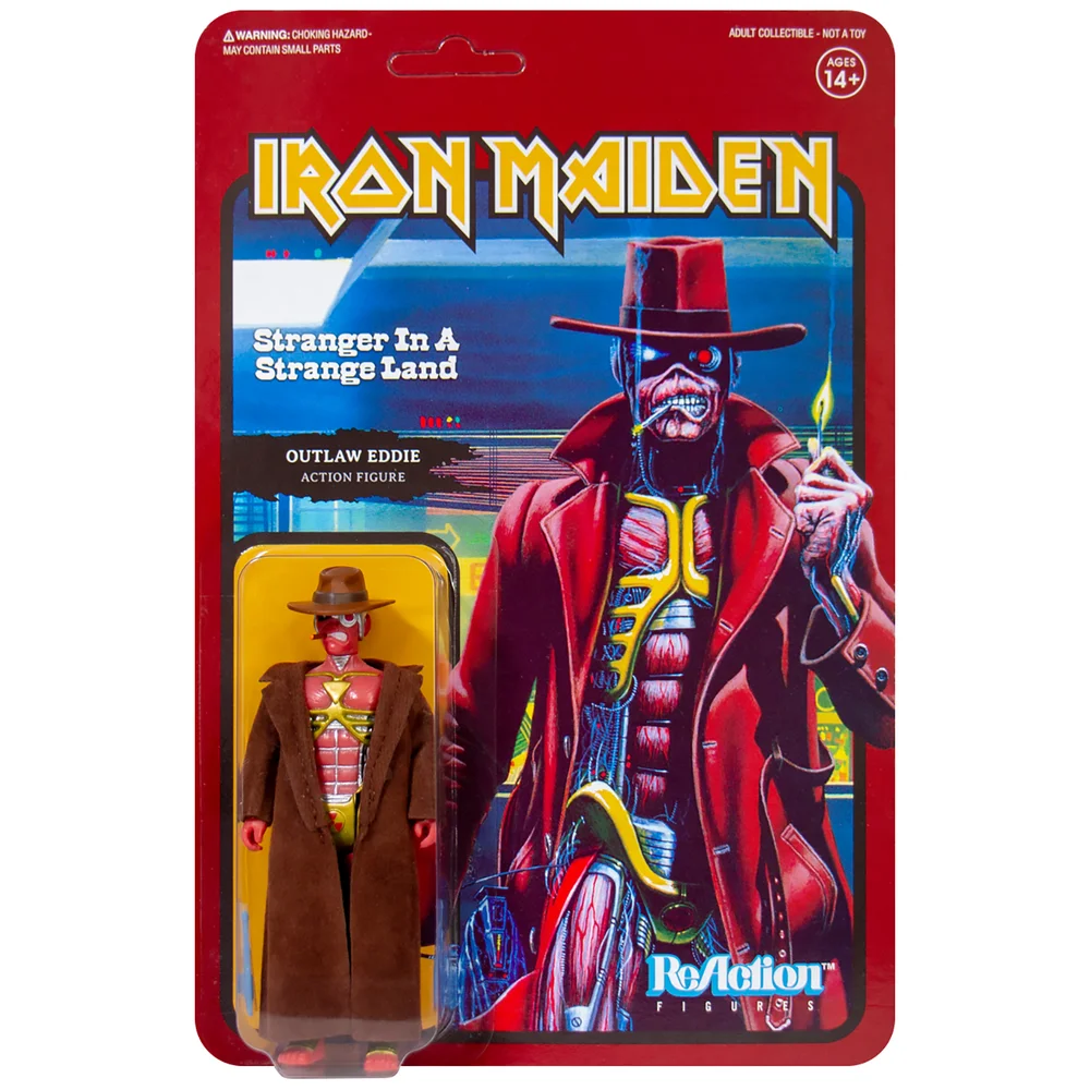 Super7 Iron Maiden ReActiefiguur - Stranger In A Strange Land Afbeelding 1