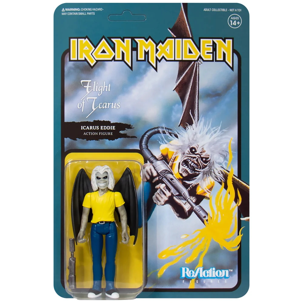 Super7 Iron Maiden ReActiefiguur - Flight Of Icarus Afbeelding 1