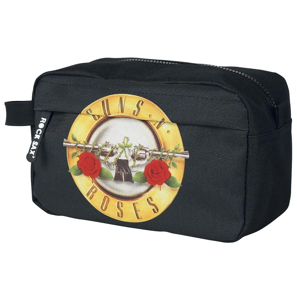 Rocksax Guns 'N' Roses Roses Logo Wash Bag Afbeelding 1