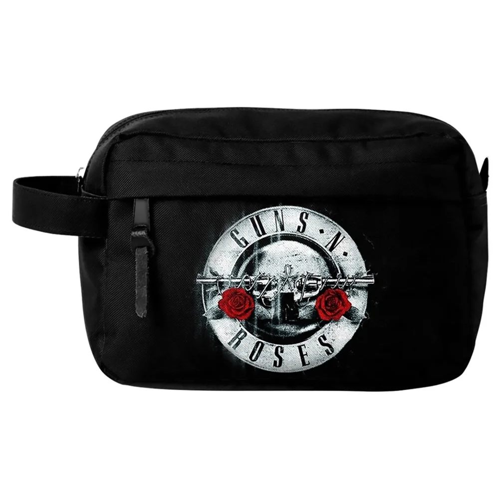 Rocksax Guns 'N' Roses Silver Bullet Wash Bag Afbeelding 1