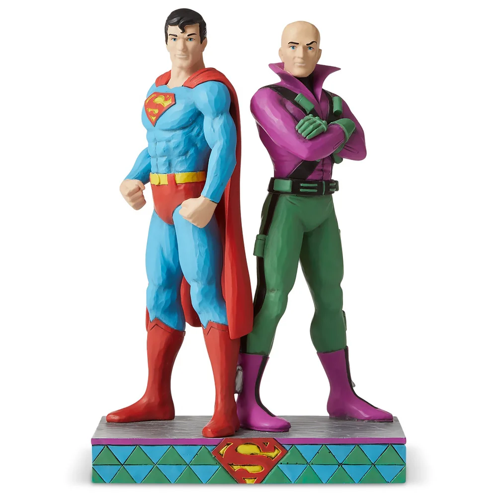 DC Comics by Jim Shore Superman™ vs Lex Luther Beeldje 21,5 cm Afbeelding 1