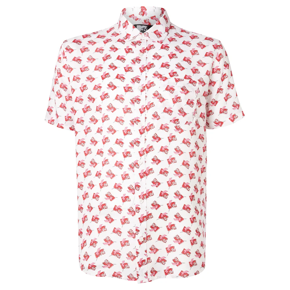 Limited Edition MTV Logo Printed Shirt - Zavvi Exclusive - S Afbeelding 1