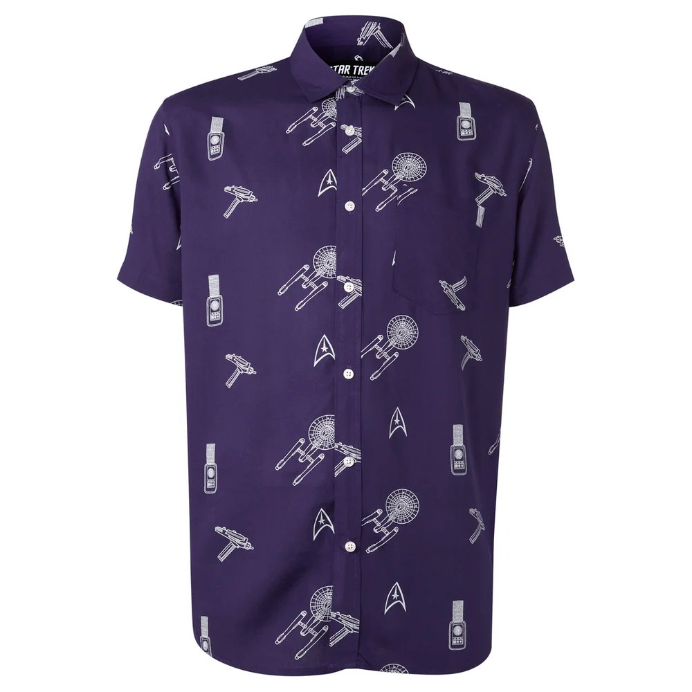 Limited Edition Star Trek Printed Shirt - Zavvi Exclusive - S Afbeelding 1