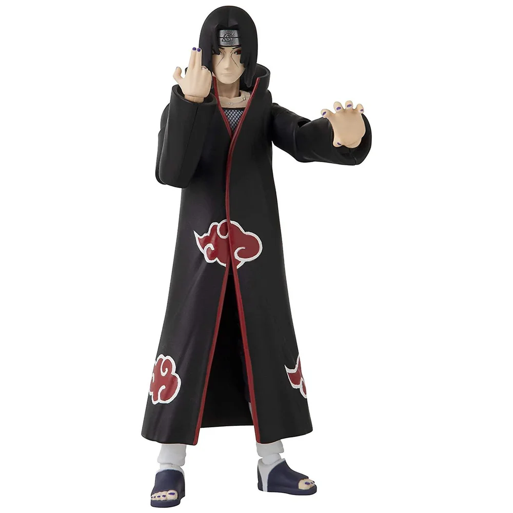 Bandai Anime Heroes Naruto Shippuden Uchiha Itachi Action Figure Afbeelding 1