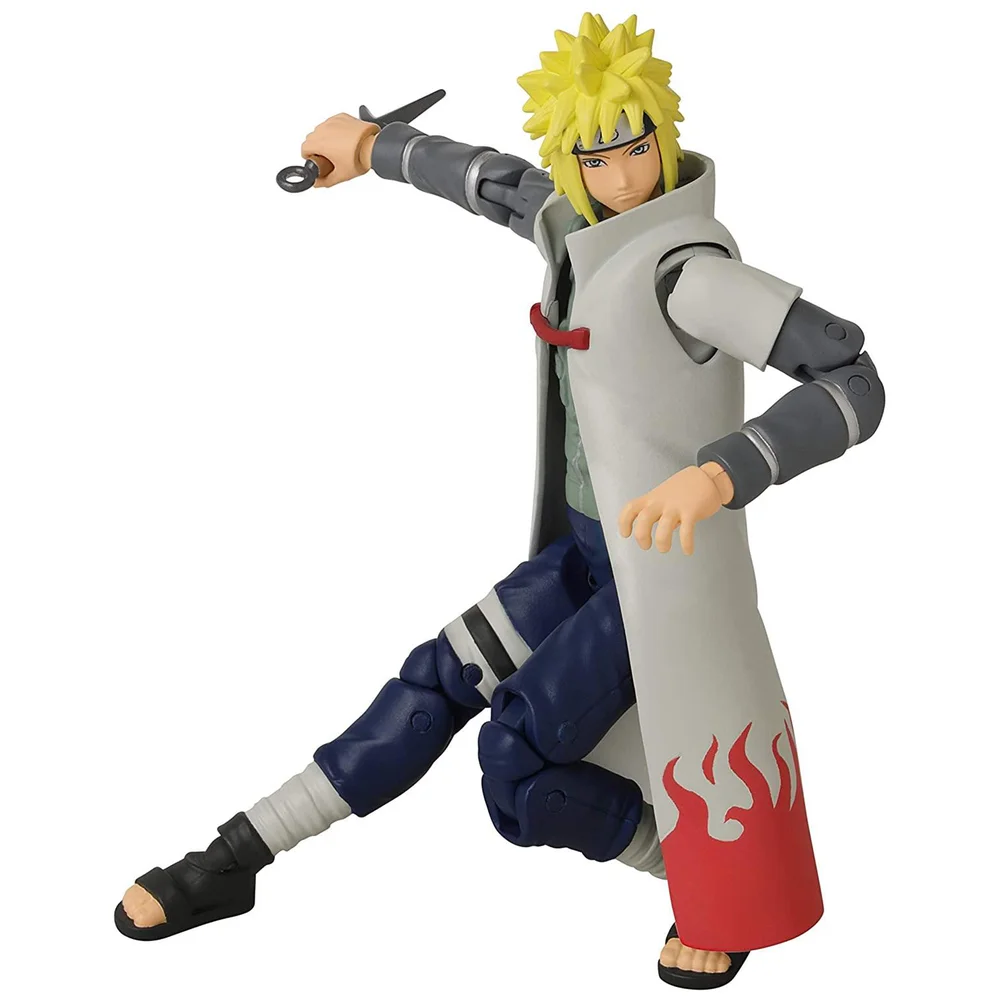 Bandai Anime Heroes Naruto Shippuden Namikaze Minato Action Figure Afbeelding 1