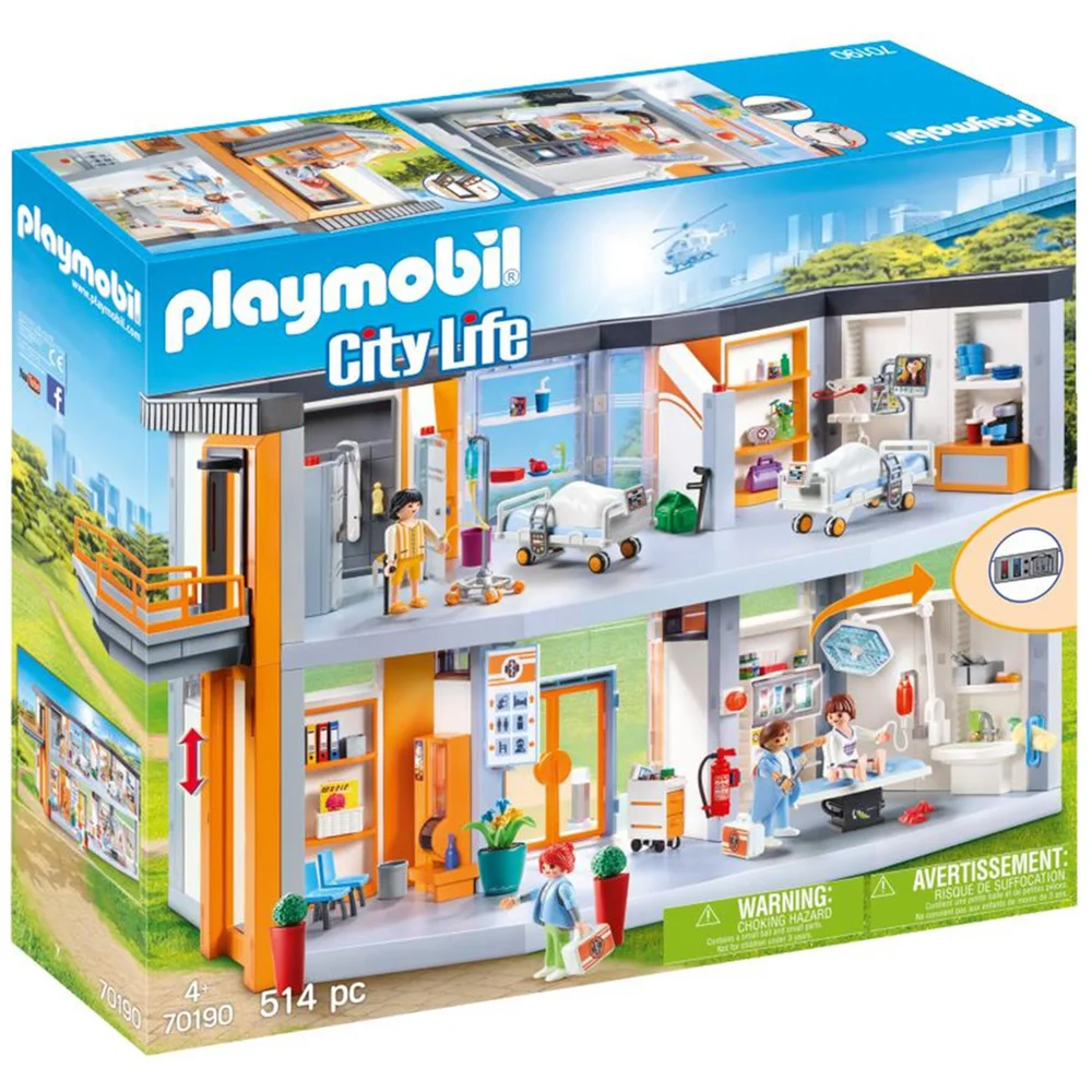 Playmobil City Life Large Hospital (70190) Afbeelding 1