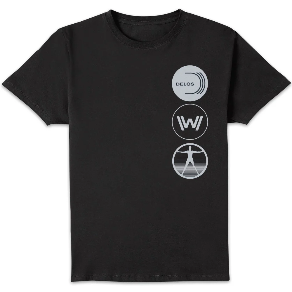 Westworld Delos Destinations Men's T-Shirt - Black - S Afbeelding 1