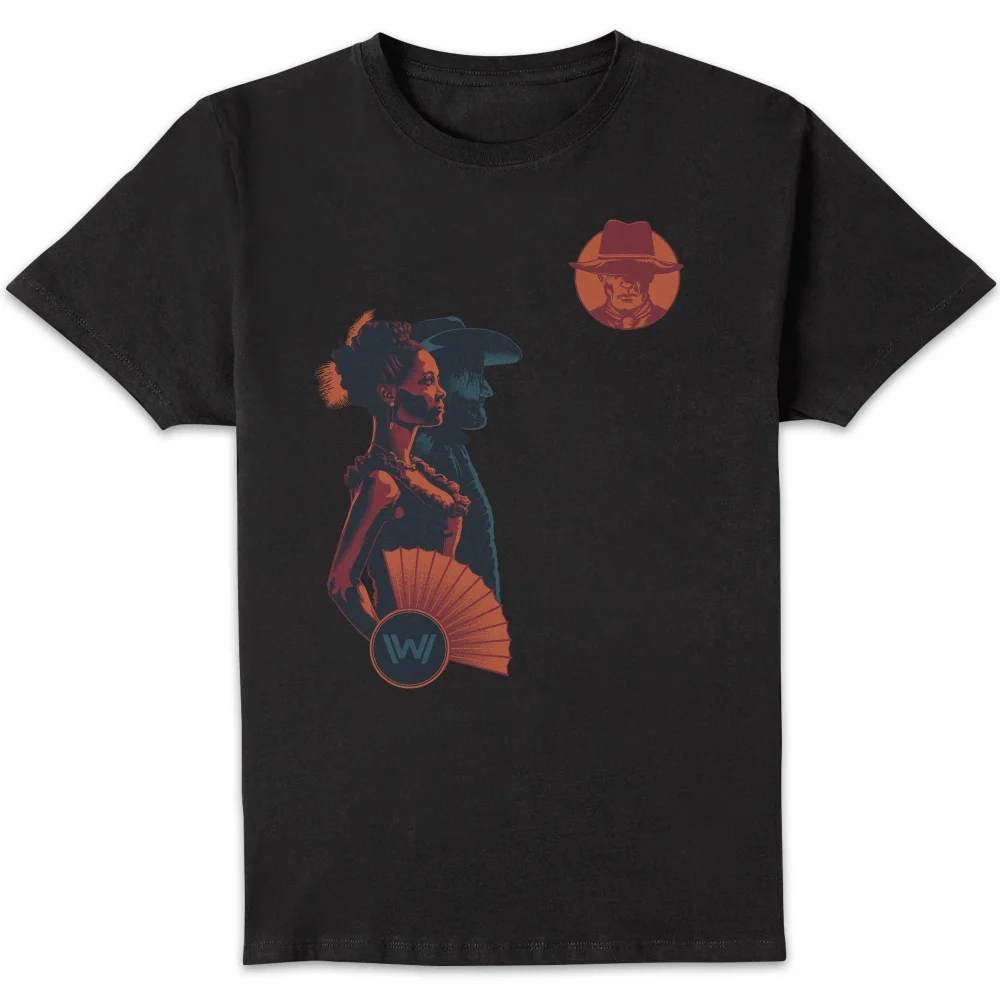 Westworld Mariposa Saloon Men's T-Shirt - Black - S Afbeelding 1
