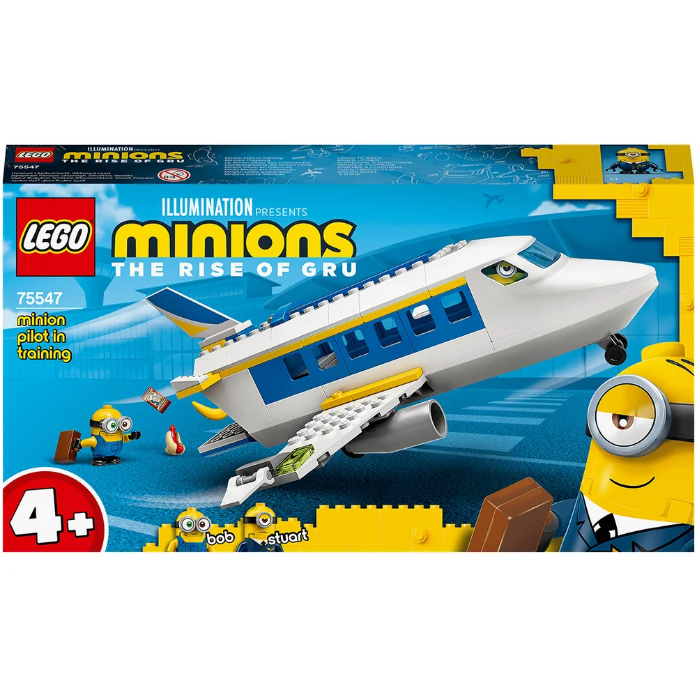 LEGO 4+ Minions: Piloot in Opleiding Vliegtuig Speelgoed (75547) Afbeelding 1