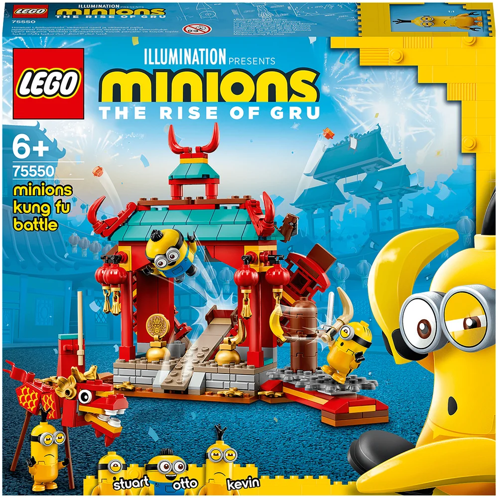 LEGO Minions: Kung Fu Battle Bouwset met Draak (75550) Afbeelding 1