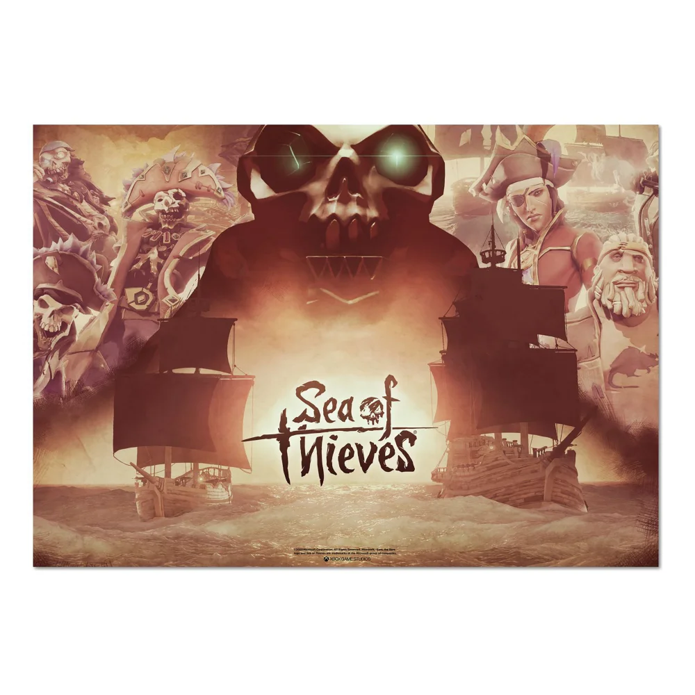 Sea Of Thieves 2nd Anniversary Giclee Art Print - A4 - Print Only Afbeelding 1