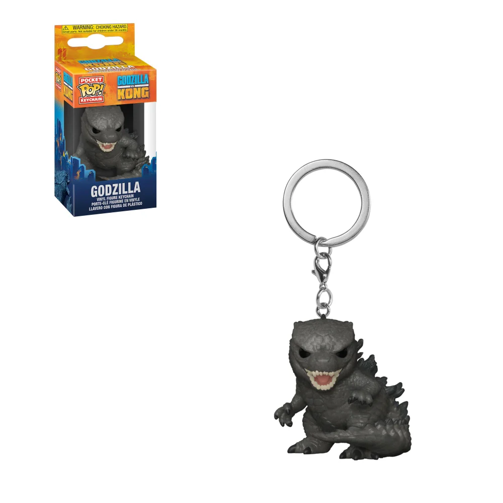 Godzilla vs Kong Godzilla Pop! Sleutelhanger Afbeelding 1