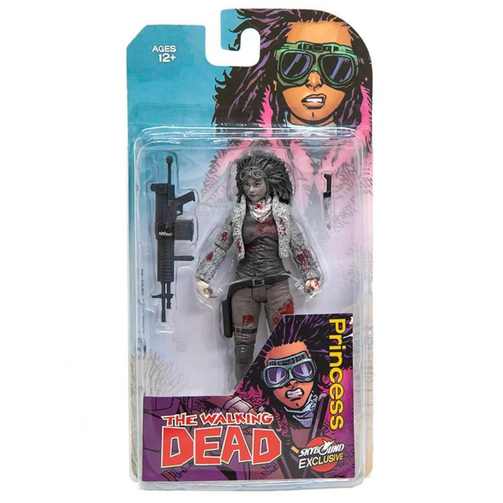 Skybound Walking Dead Princess Figure (Bloody and B&W Variant) Afbeelding 1