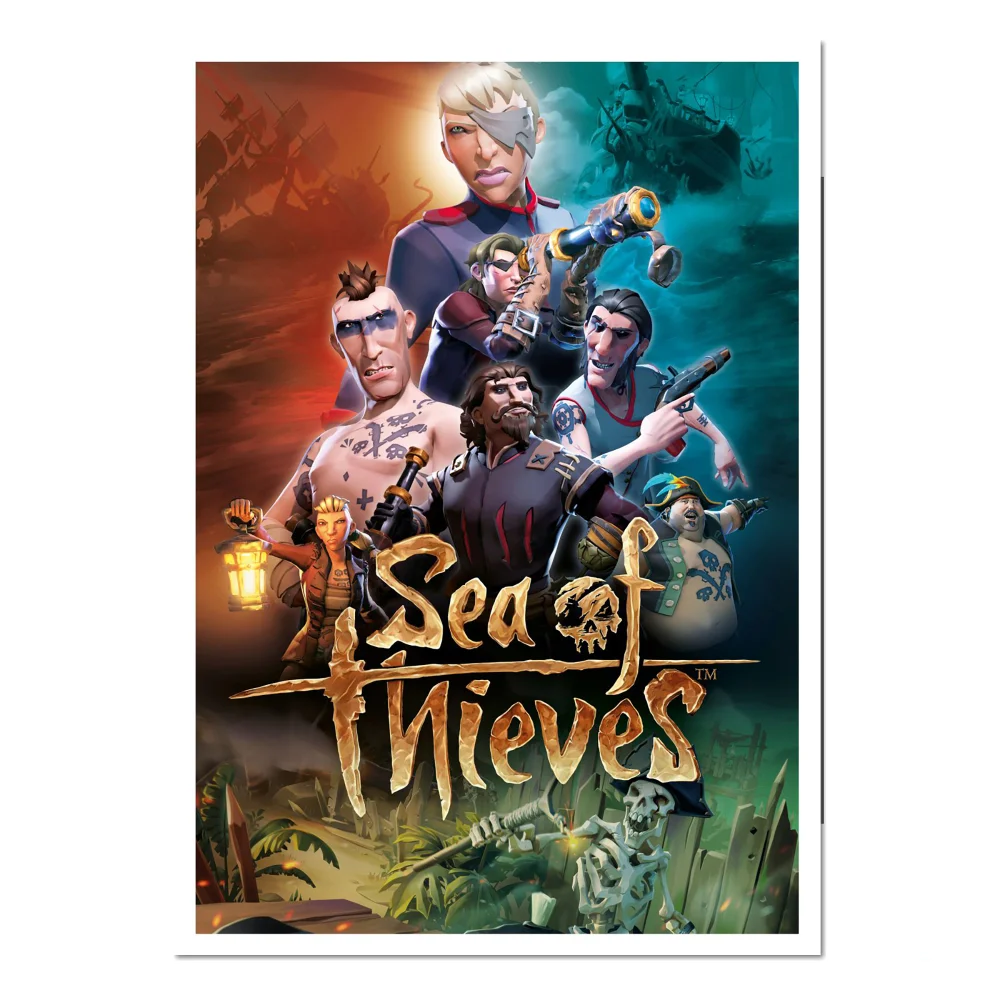 Sea Of Thieves Giclee Art Print - A4 - Print Only Afbeelding 1