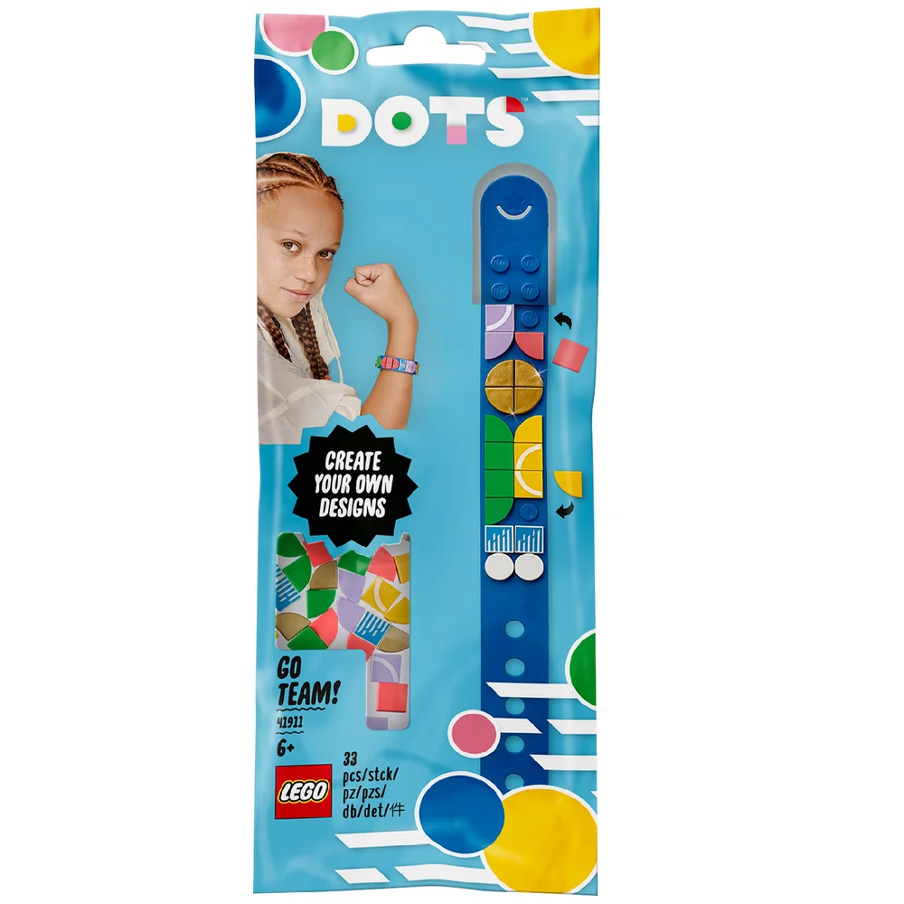 LEGO DOTS: Go Team! Bracelet (41911) Afbeelding 1