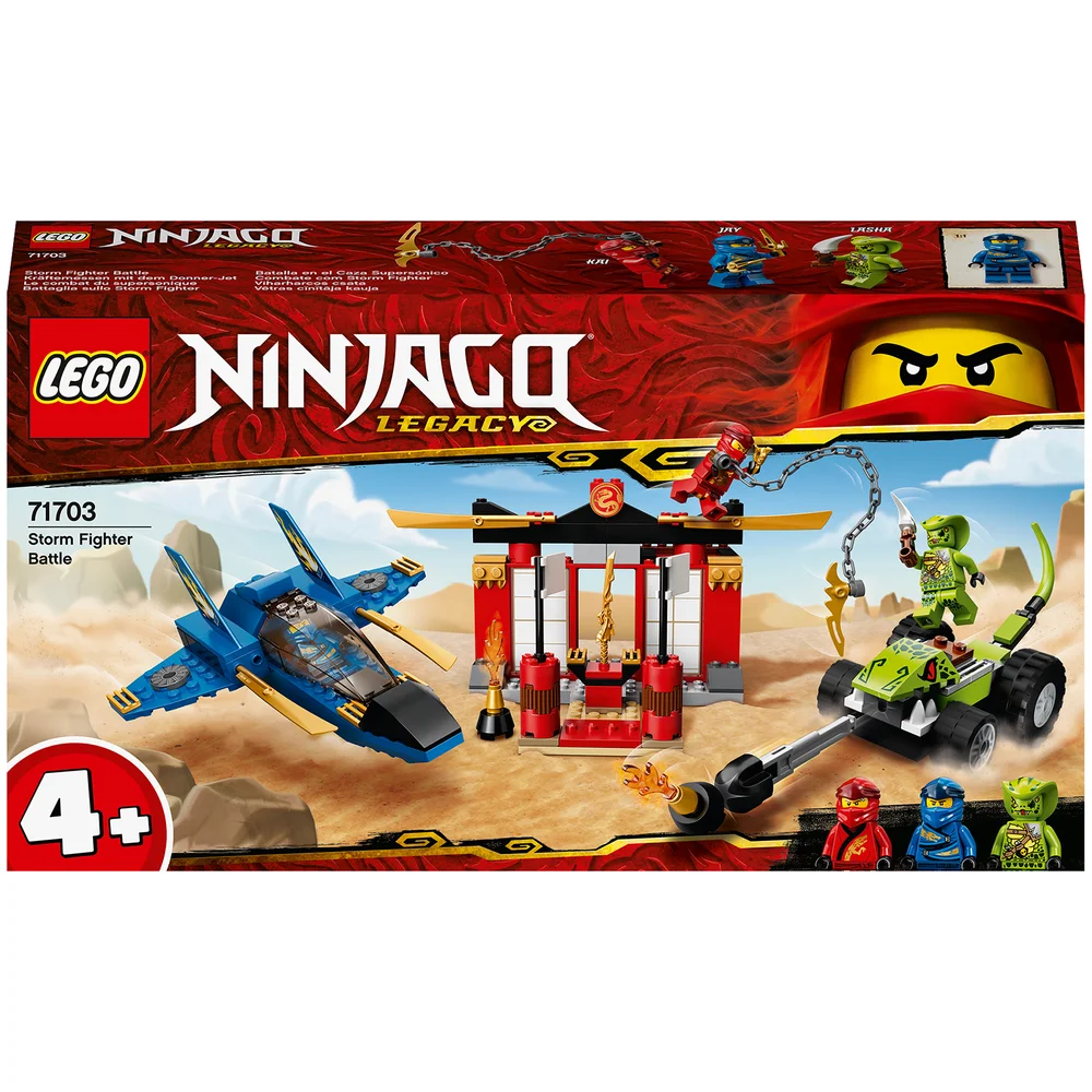 LEGO NINJAGO: 4+ Legacy Storm Fighter Gevechtsspeelgoed Jet (71703) Afbeelding 1