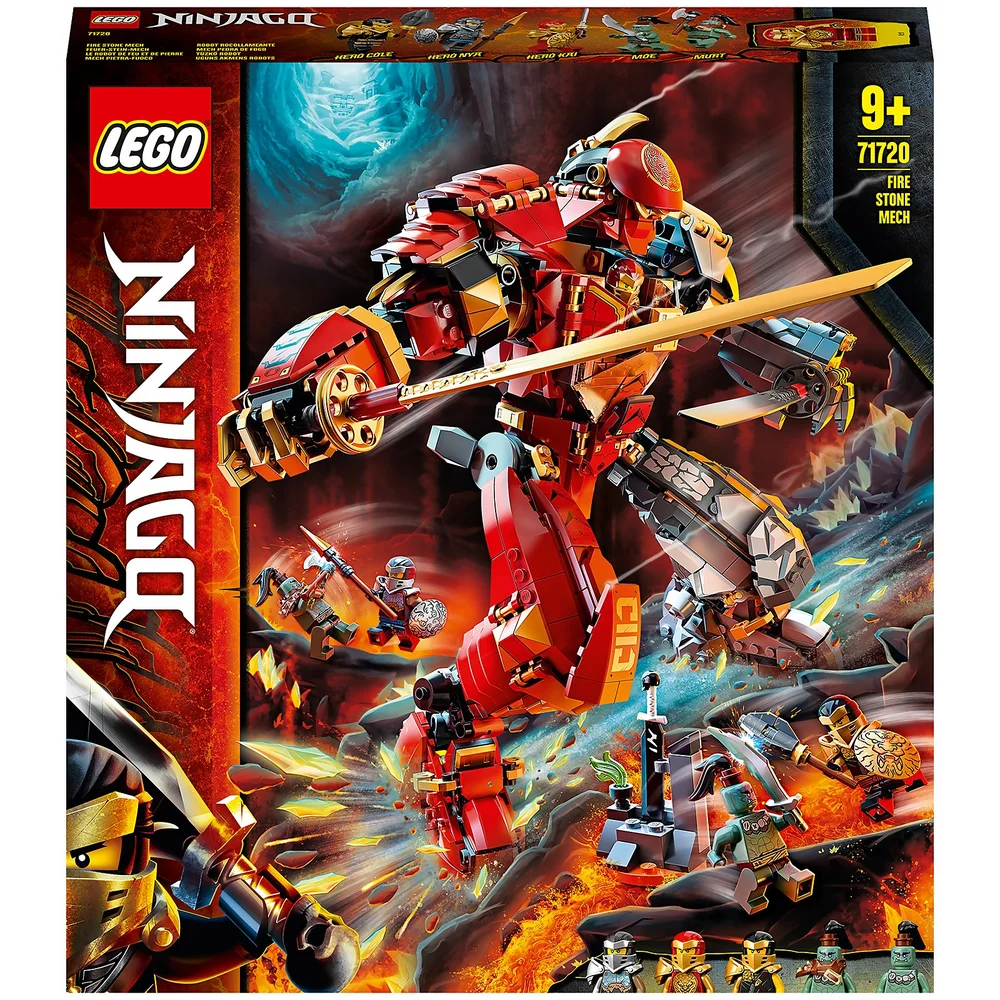 LEGO NINJAGO: vuursteen mech ninja Actiefiguurtje speelgoed (71720) Afbeelding 1